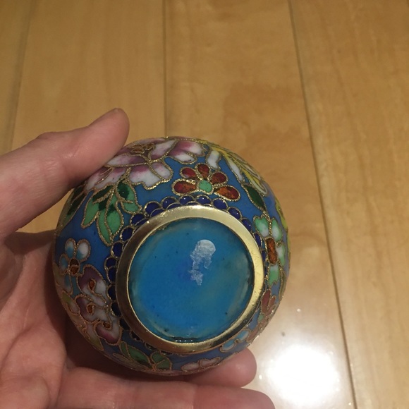 New cloisonné small vase - Picture 4 of 5